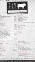 The Black Bull Pub Wetherby menu