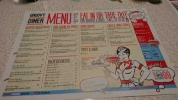 Groovy Diner menu