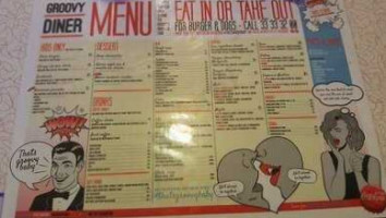 Groovy Diner menu