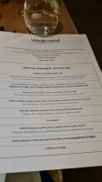 Wedgwood menu