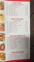 Barnham Chinese Take Away menu