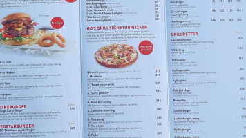 Parken Grill Cafebar menu
