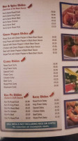 Frampton Fish menu