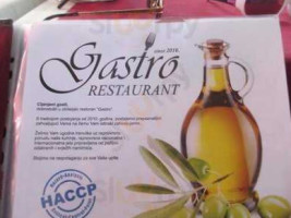 Restoran Gastro food