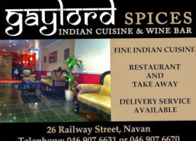 Gaylord Spices inside