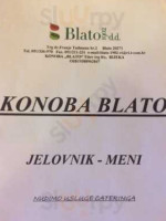 Konoba Blato food