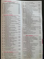 Wondercook menu