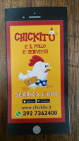 Chickito Foggia menu