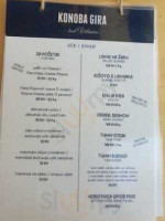 Konoba Gira menu