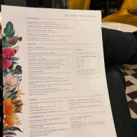 Browns Brasserie menu