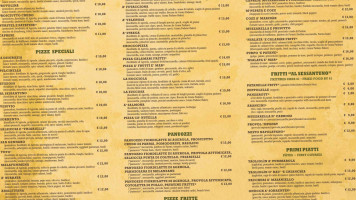 Al Sessantuno menu