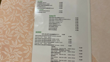 La Fattoria menu