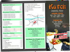 Katch Oriental Food inside