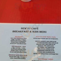 New 57 Cafe menu
