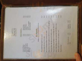 Treacy's Bar Restaurant menu