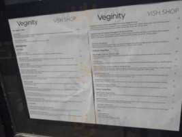 Veginity menu