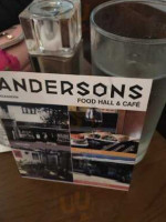 Andersons Food Hall Cafe food