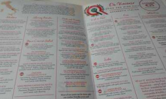 Vincenzo’s Grill House menu