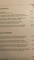 Le Gavroche menu