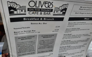Olivers On The Mount Cafe And menu