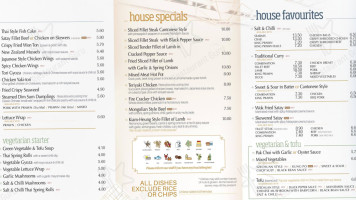 The Tea House,larbert menu