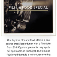 The Red Carpet Cinema And Cafe food