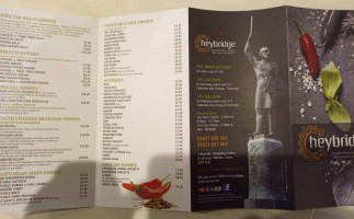 Heybridge Tandoori menu
