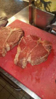 Steak inside