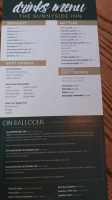 Sunnyside Inn menu