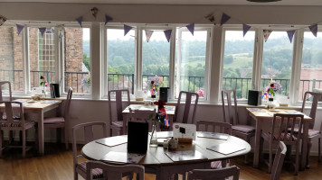 Violets Tea Room inside