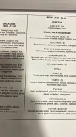 Rohe menu