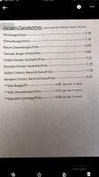 Centerville Steakhouse menu