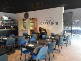 The Captains Coffee inside