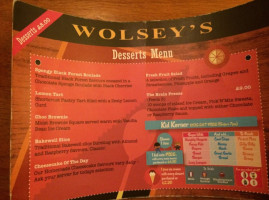 Wolsey's And Eating House inside