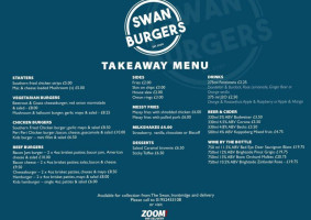 The Swan Taphouse menu