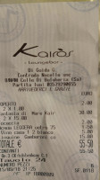 Kairos Loungebar food