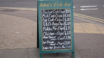 John's Fish outside