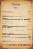 Linguine Italian menu