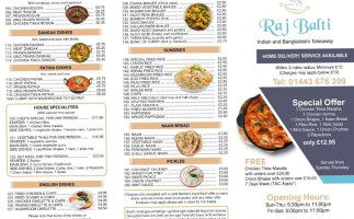 Raj Balti food