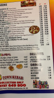 M&i Pizza Kebab menu
