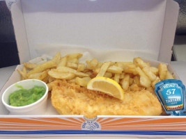 Moby Dicks Fish And Chips food