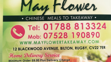May Flower Chinese Takeaway food