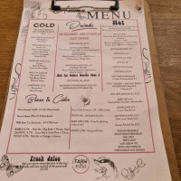 Farm And Field Cafe menu