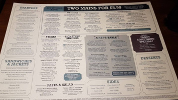 Gordon Arms Pub Grill menu