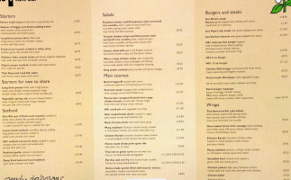 Hs-1 Cafe menu