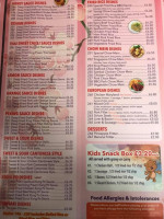 Golden Dragon Chinese Takeaway menu