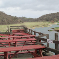 The Beach Cafe outside