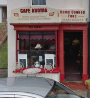 Cafe Aroma outside