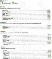The Jasmine By Spice Nouv-oh! menu