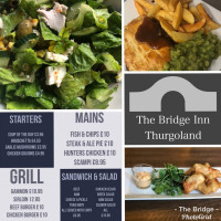 The Bridge Inn food